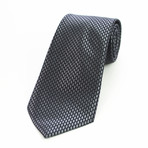 Silk Neck Tie // Metallic Gray