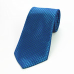 Silk Neck Tie + Gift Box // Metallic Blue