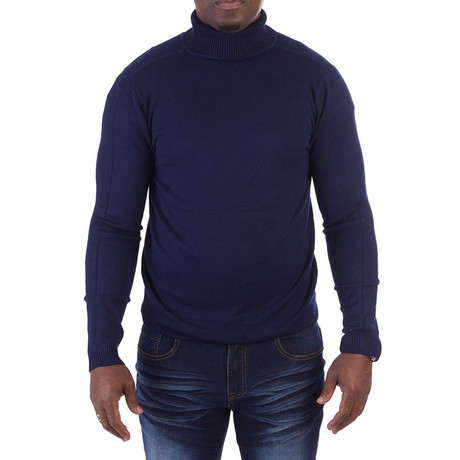 Turtleneck Sweater // Navy (S)