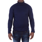 Turtleneck Sweater // Navy (XL)