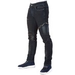 Moto Jeans // Blue (38WX32L)