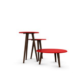 Linden End Tables (Aqua Blue)