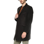 PLT8204 Dewberry Overcoat // Patterned Brown (S)