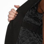 PLT8204 Dewberry Overcoat // Patterned Brown (S)