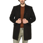 PLT8204 Dewberry Overcoat // Patterned Brown (S)
