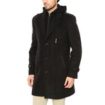PLT8205 Dewberry Overcoat // Diagonal Brown (S)