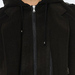 PLT8205 Dewberry Overcoat // Diagonal Brown (S)