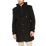 PLT8205 Dewberry Overcoat // Diagonal Brown (S)