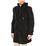 PLT8205 Dewberry Overcoat // Diagonal Brown (S)