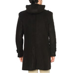 PLT8205 Dewberry Overcoat // Diagonal Brown (S)