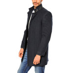 PLT8215 Dewberry Overcoat // Dark Blue (S)