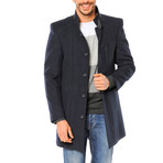 PLT8215 Dewberry Overcoat // Dark Blue (S)