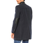 PLT8215 Dewberry Overcoat // Dark Blue (S)