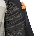 PLT8215 Dewberry Overcoat // Dark Blue (S)