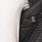 PLT8220 Dewberry Overcoat // Diagonal Brown (S)