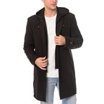 PLT8220 Dewberry Overcoat // Diagonal Brown (S)