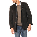 PLT8304 Dewberry Overcoat // Patterned Brown (S)