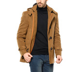 PLT8310 Dewberry Overcoat // Camel (M)