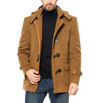 PLT8310 Dewberry Overcoat // Camel (M)