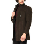 PLT8311 Overcoat // Brown (S)