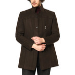 PLT8311 Overcoat // Brown (S)