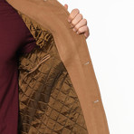 PLT8311 Dewberry Overcoat // Camel (S)