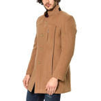 PLT8311 Dewberry Overcoat // Camel (S)