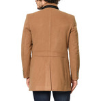 PLT8311 Dewberry Overcoat // Camel (S)