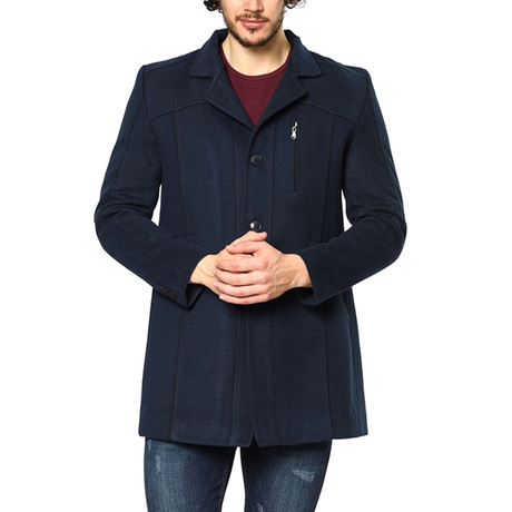 PLT8311 Overcoat // Dark Blue (S)