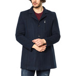 PLT8311 Overcoat // Dark Blue (S)