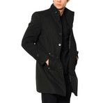 PLT8314 Dewberry Overcoat // Black (L)