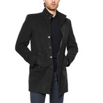 PLT8314 Dewberry Overcoat // Anthracite (S)
