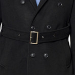 PLT8316 Dewberry Overcoat // Black (S)