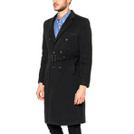 PLT8316 Dewberry Overcoat // Black (S)