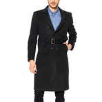 PLT8316 Dewberry Overcoat // Black (S)