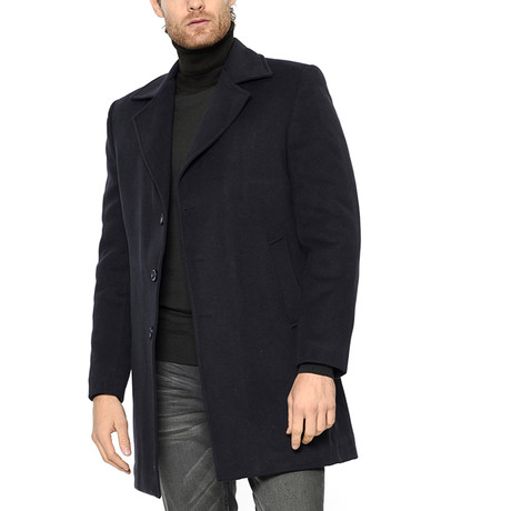 PLT8319 Dewberry Overcoat // Dark Blue (S)