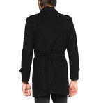 PLT8320 Dewberry Overcoat // Black (S)