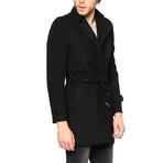 PLT8320 Dewberry Overcoat // Black (S)
