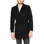 PLT8320 Dewberry Overcoat // Black (S)