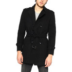 PLT8320 Dewberry Overcoat // Black (S)