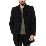 PLT8322 Overcoat // Black (3XL)