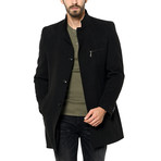 PLT8322 Overcoat // Black (XL)