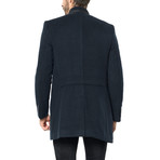 PLT8322 Overcoat // Dark Blue (2XL)
