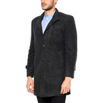PLT7229 Dewberry Overcoat // Black Anthracite (S)
