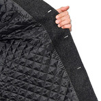 PLT7229 Dewberry Overcoat // Black Anthracite (S)