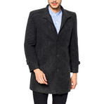 PLT7229 Dewberry Overcoat // Black Anthracite (S)