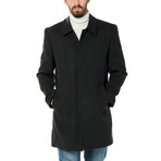 PLT8219 Dewberry Overcoat // Anthracite (XL)