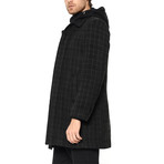 PLT8219 Dewberry Overcoat // Checked (S)
