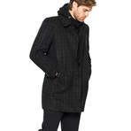 PLT8219 Dewberry Overcoat // Checked (S)