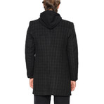 PLT8219 Dewberry Overcoat // Checked (S)